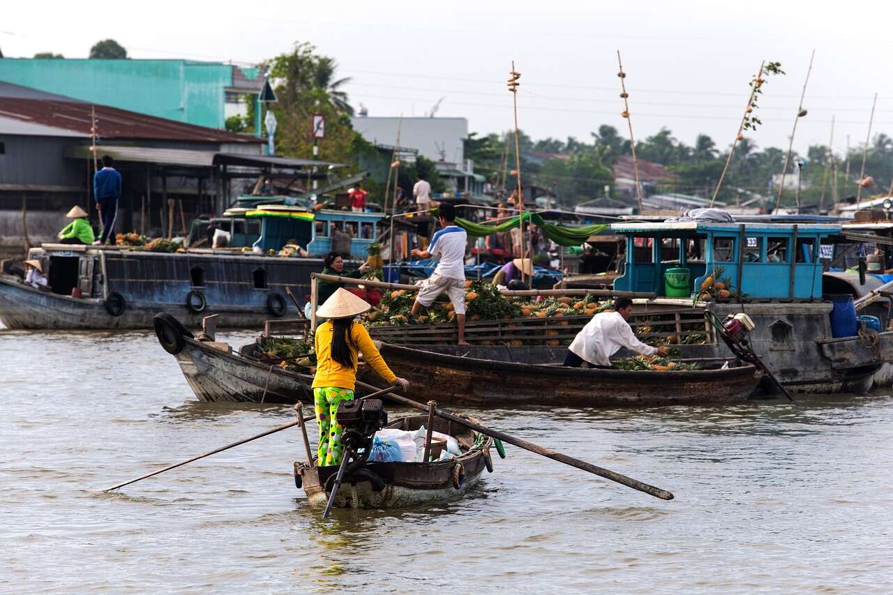 Vietnam fiume Mekong