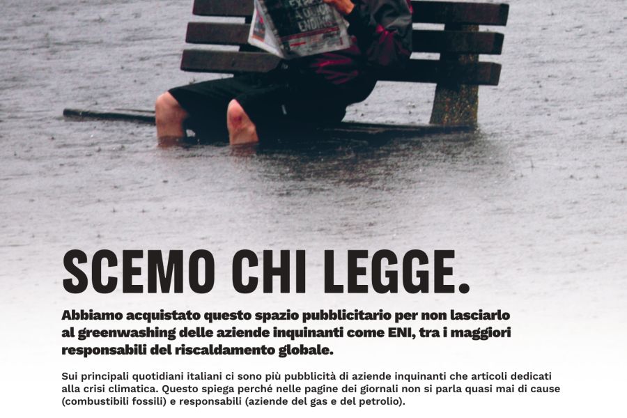 Il Corriere della Sera rifiuta la pubblicità contro il greenwashing di Greenpeace