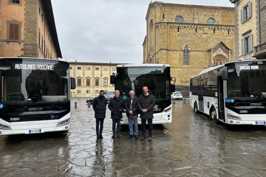 Da Autolinee Toscane nuovi bus per Arezzo, sono 49 quelli rinnovati finora