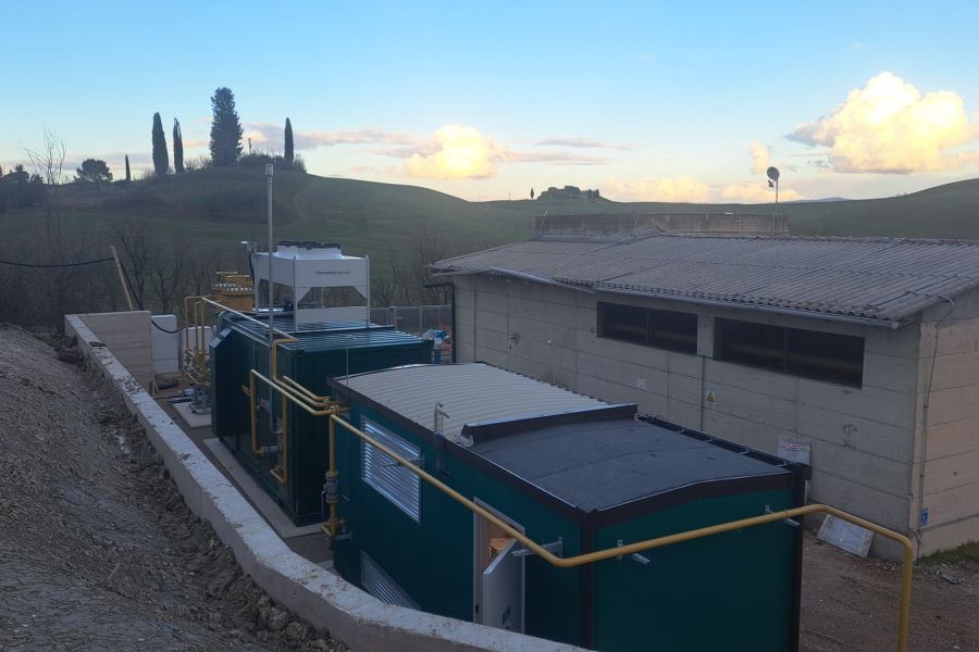 Nasce in Toscana il primo impianto italiano di grid reverse flow per il biometano