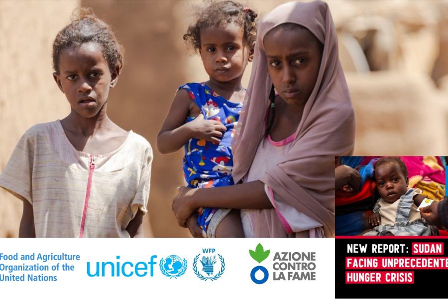 Livelli di fame mai visti per metà della popolazione del Sudan